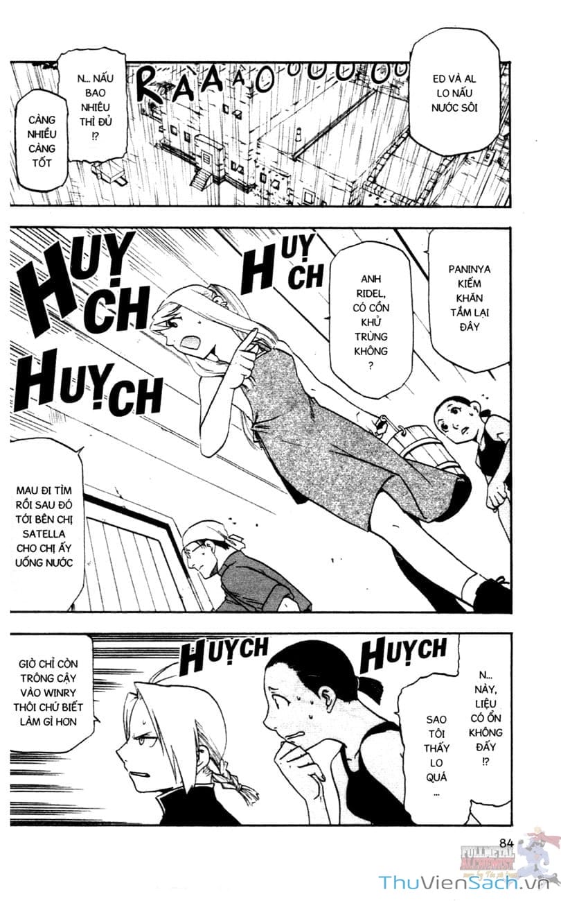 Truyện Tranh Giả Kim Thuật Sư trang 4