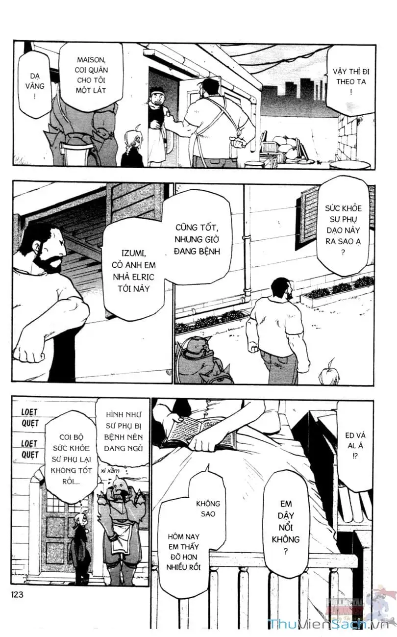 Truyện Tranh Giả Kim Thuật Sư trang 4