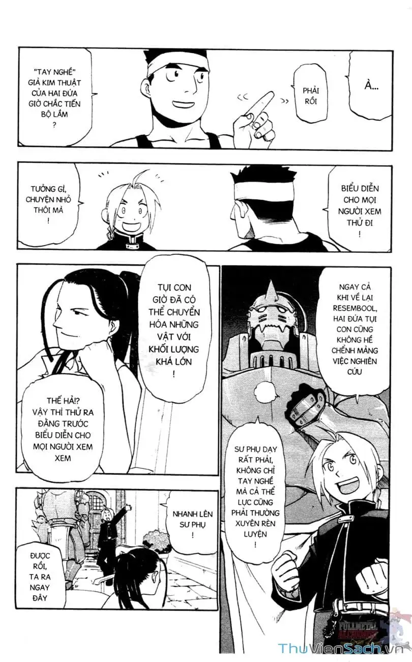Truyện Tranh Giả Kim Thuật Sư trang 4