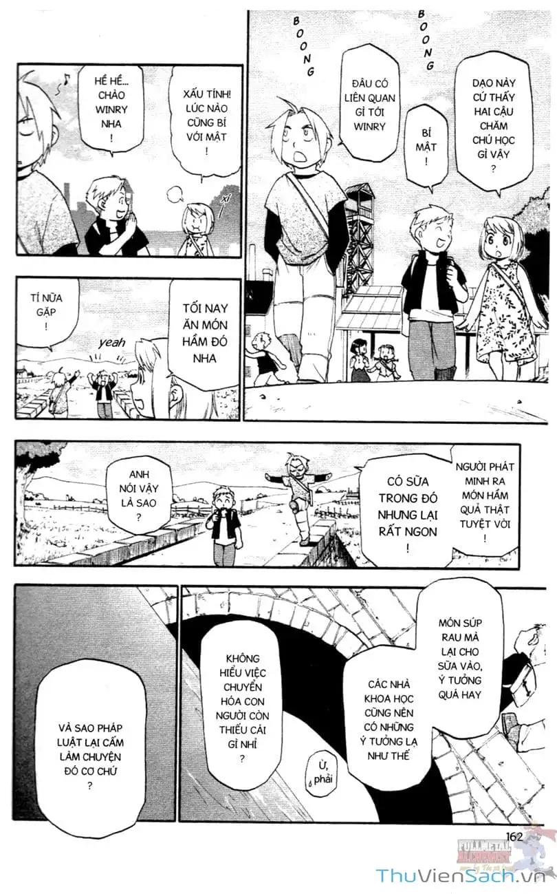 Truyện Tranh Giả Kim Thuật Sư trang 4