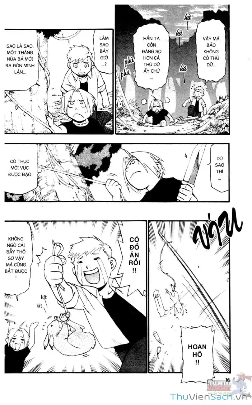 Truyện Tranh Giả Kim Thuật Sư trang 4