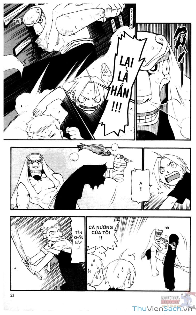 Truyện Tranh Giả Kim Thuật Sư trang 4