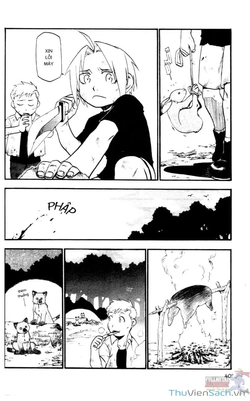 Truyện Tranh Giả Kim Thuật Sư trang 4