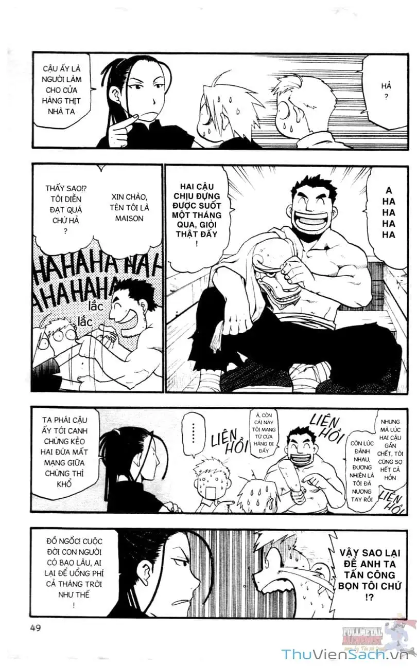 Truyện Tranh Giả Kim Thuật Sư trang 4