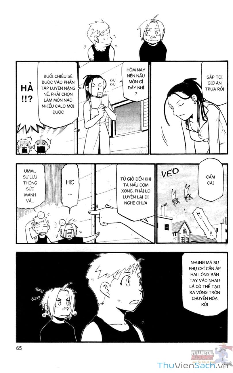 Truyện Tranh Giả Kim Thuật Sư trang 4