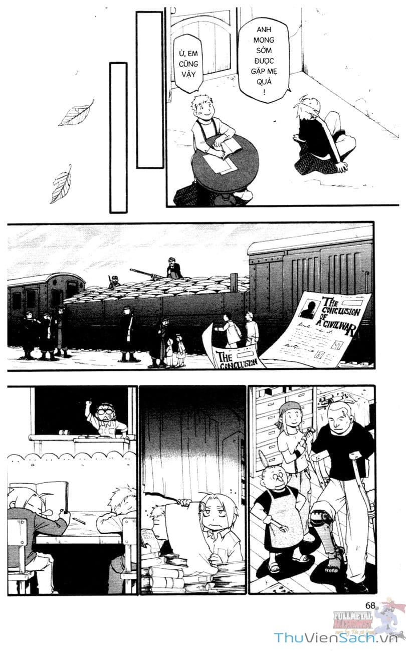 Truyện Tranh Giả Kim Thuật Sư trang 4