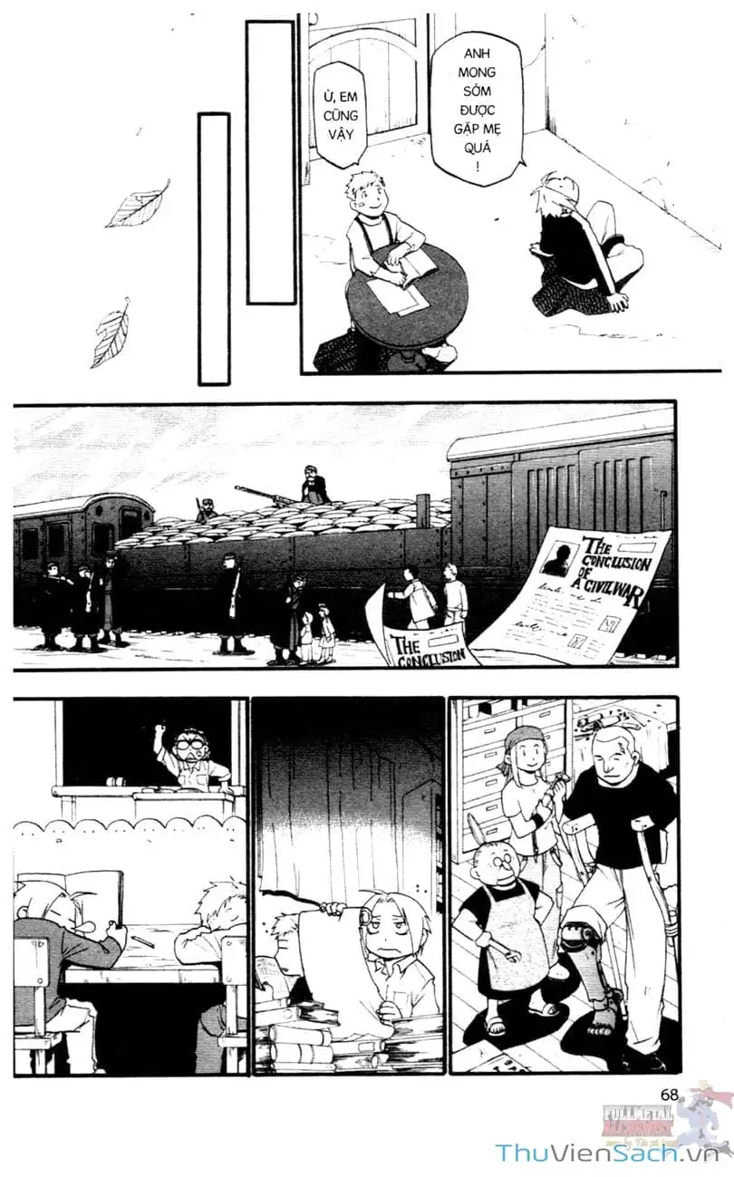 Truyện Tranh Giả Kim Thuật Sư trang 4