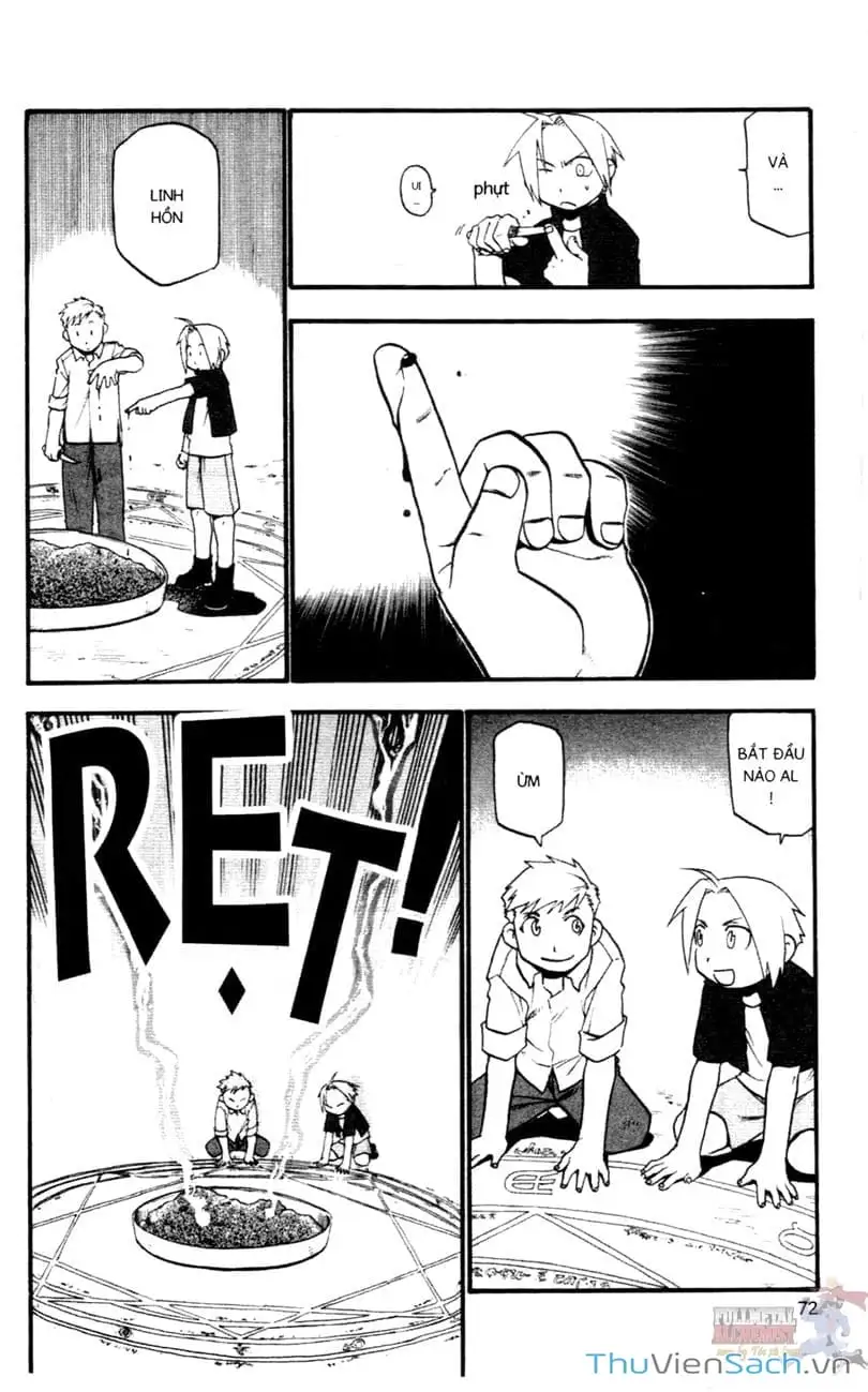 Truyện Tranh Giả Kim Thuật Sư trang 4