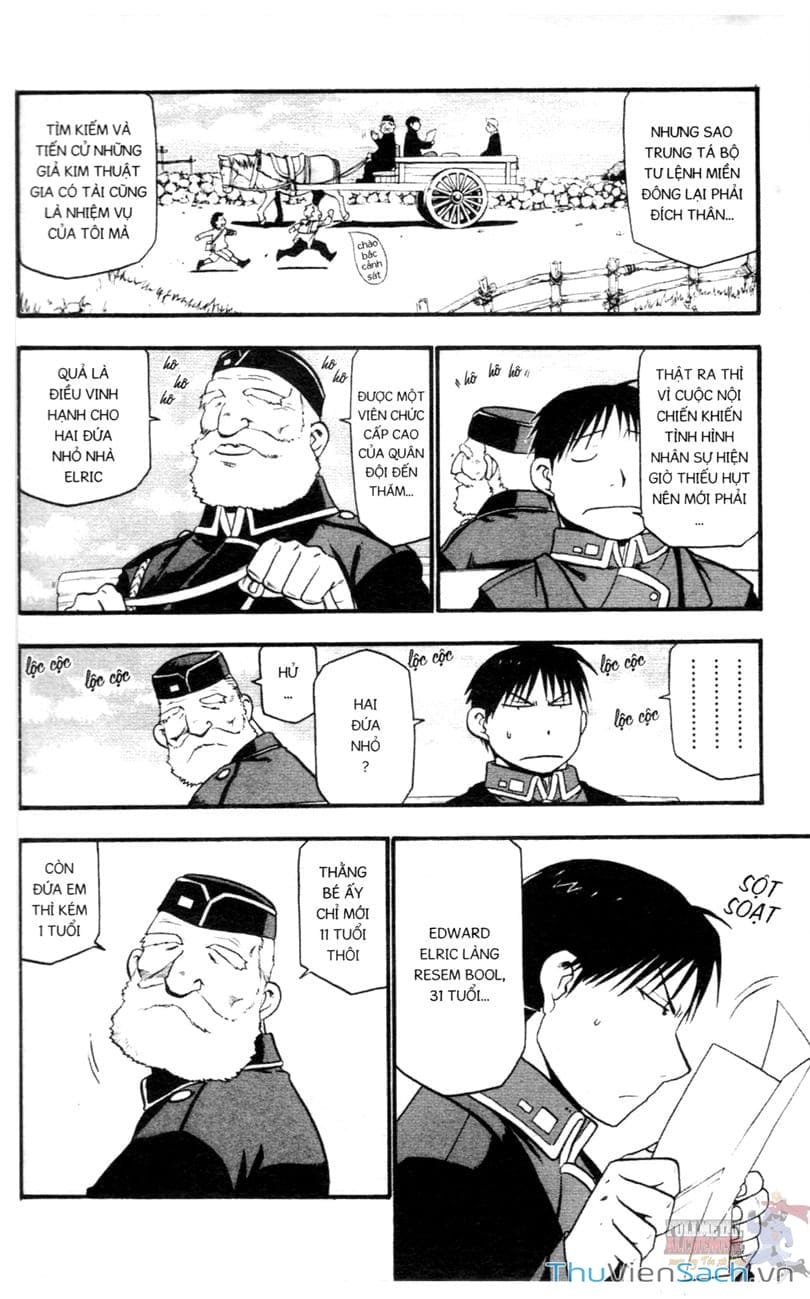 Truyện Tranh Giả Kim Thuật Sư trang 4