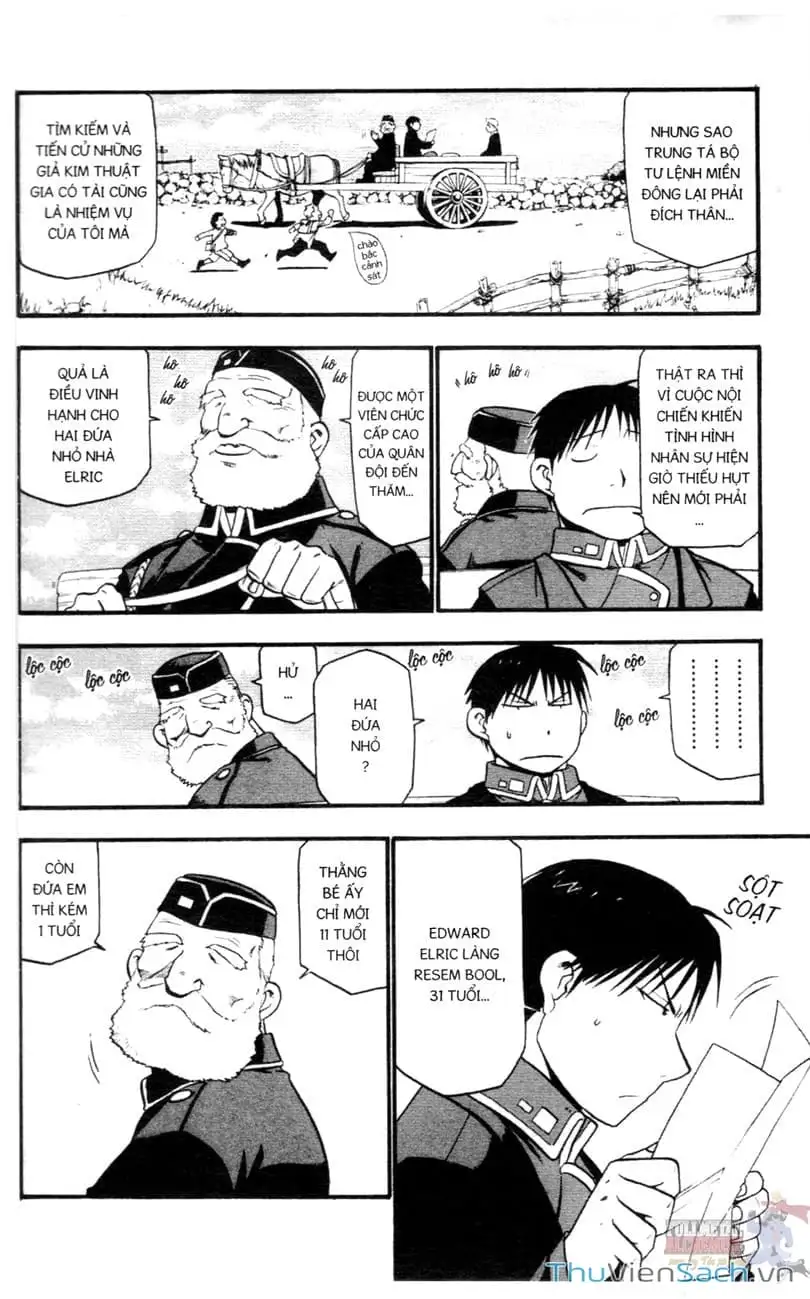 Truyện Tranh Giả Kim Thuật Sư trang 4