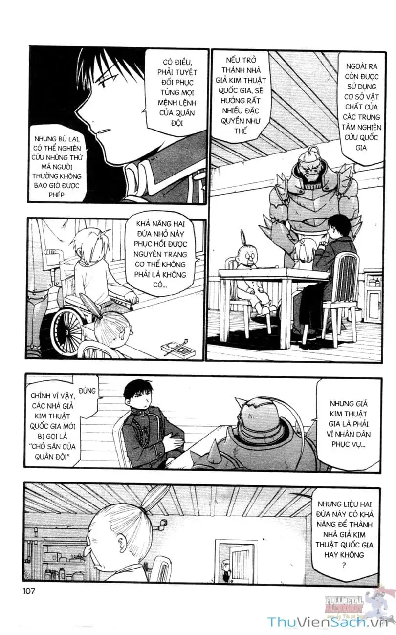 Truyện Tranh Giả Kim Thuật Sư trang 4