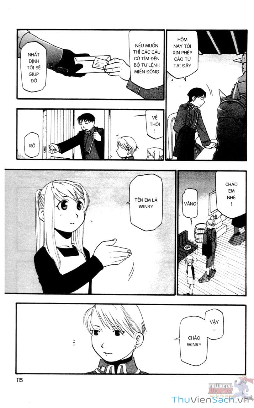 Truyện Tranh Giả Kim Thuật Sư trang 4