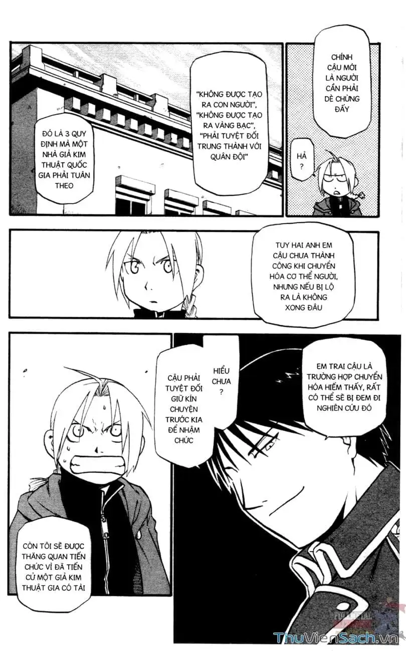 Truyện Tranh Giả Kim Thuật Sư trang 4