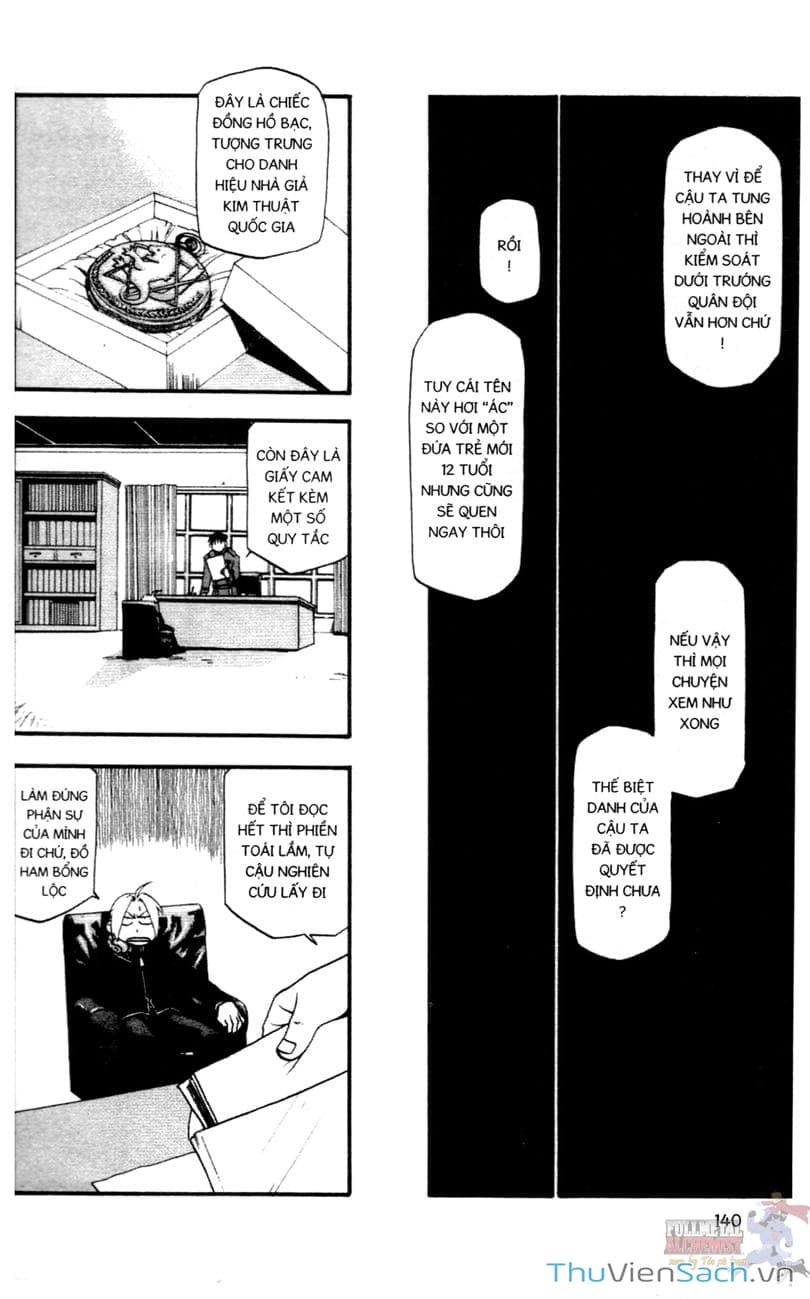 Truyện Tranh Giả Kim Thuật Sư trang 4