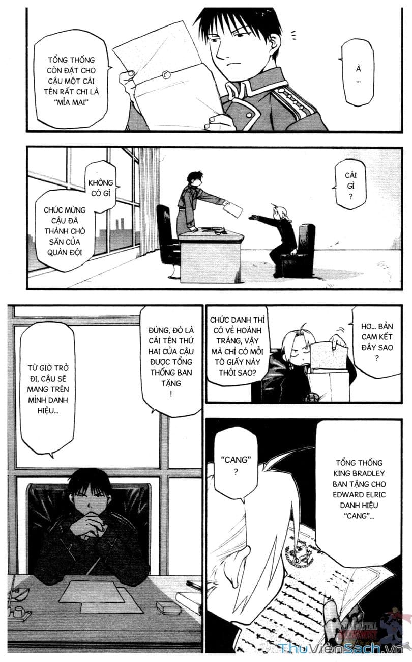 Truyện Tranh Giả Kim Thuật Sư trang 4