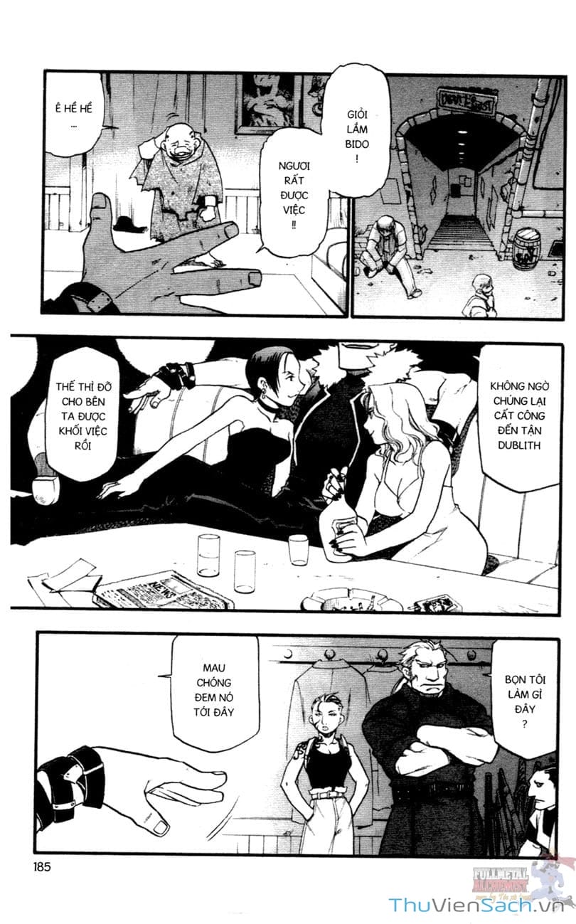 Truyện Tranh Giả Kim Thuật Sư trang 4