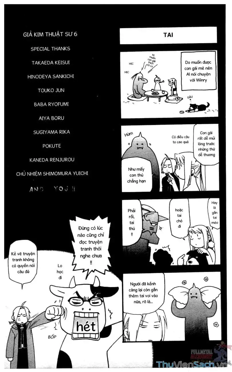 Truyện Tranh Giả Kim Thuật Sư trang 4