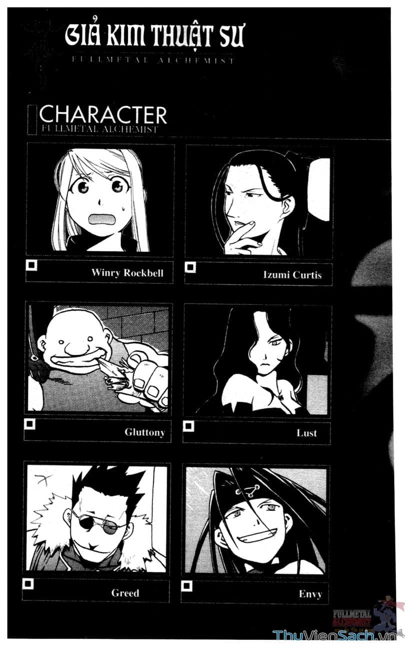 Truyện Tranh Giả Kim Thuật Sư trang 4