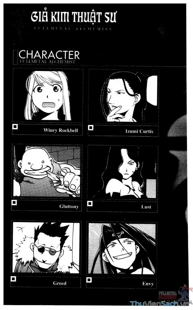 Truyện Tranh Giả Kim Thuật Sư trang 4