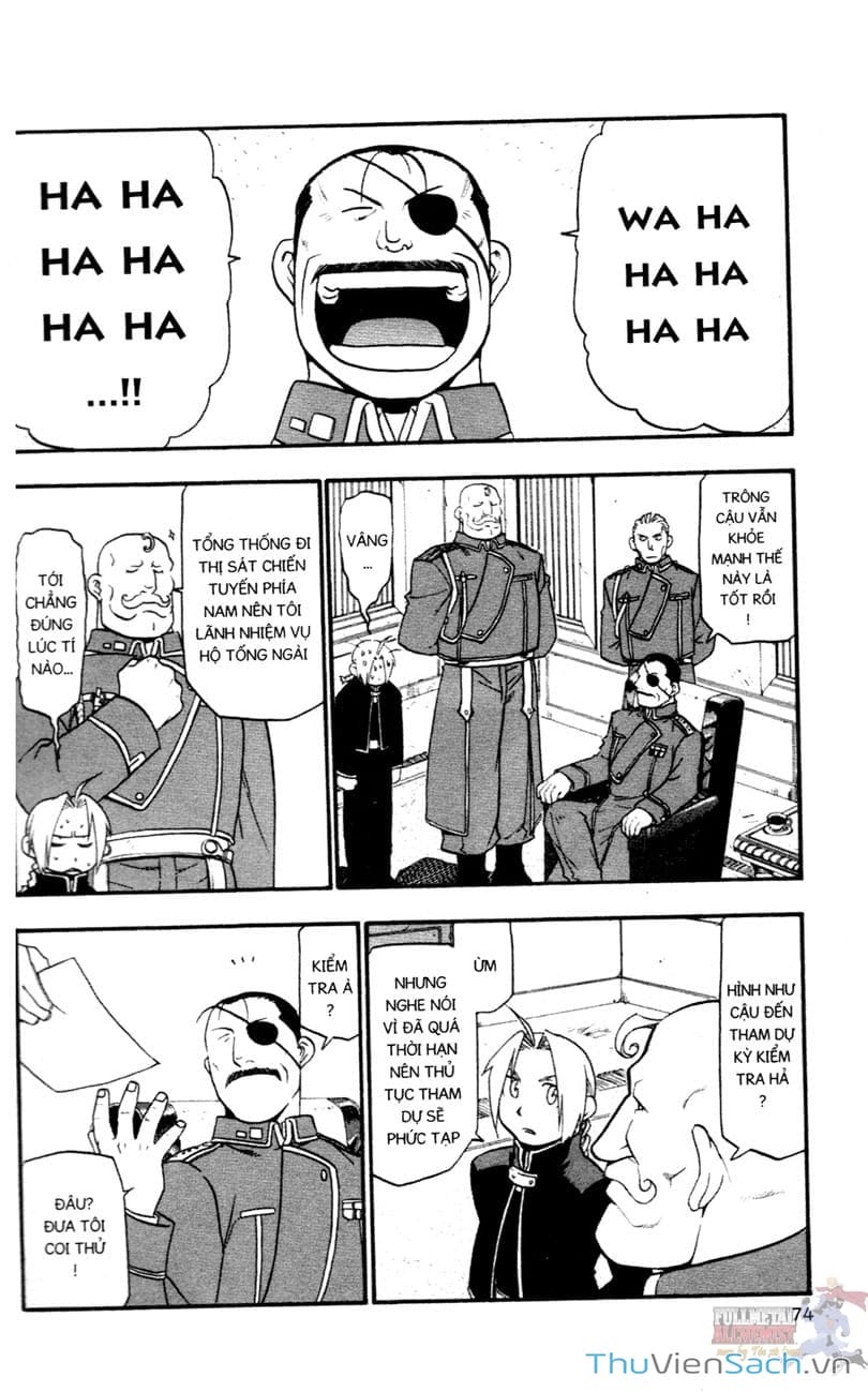 Truyện Tranh Giả Kim Thuật Sư trang 4