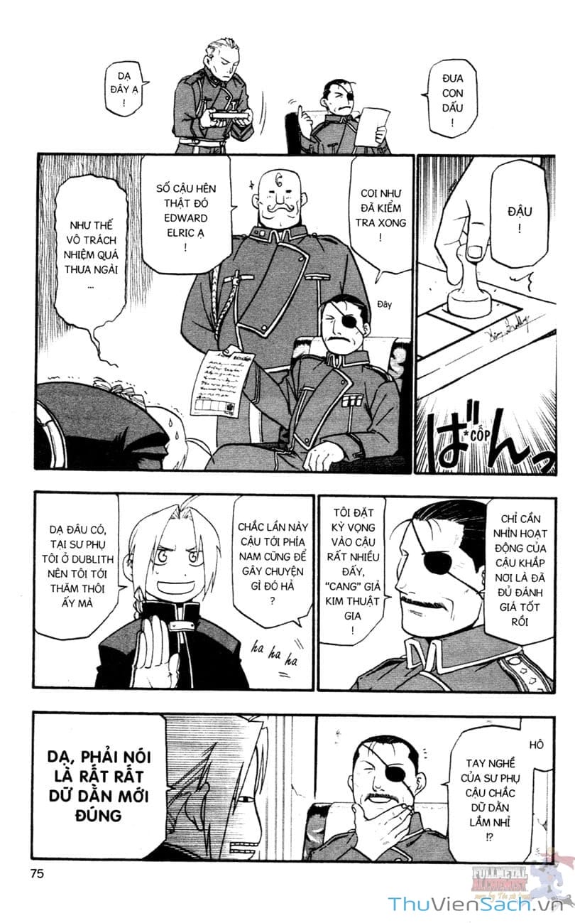 Truyện Tranh Giả Kim Thuật Sư trang 4