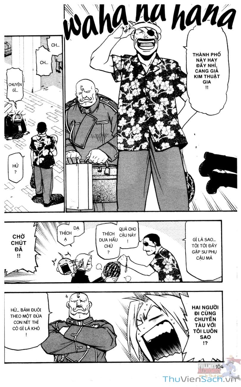 Truyện Tranh Giả Kim Thuật Sư trang 4