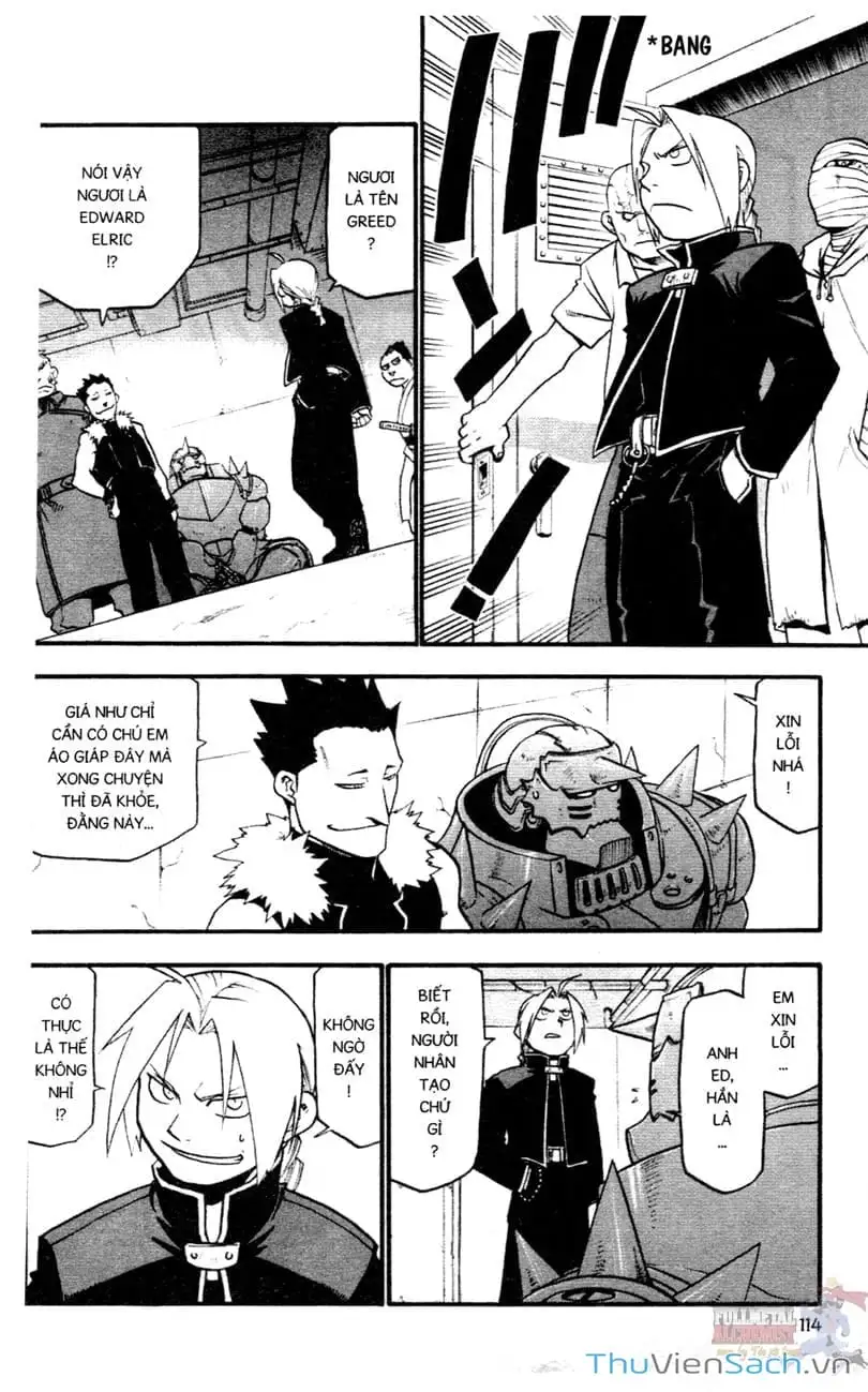 Truyện Tranh Giả Kim Thuật Sư trang 4