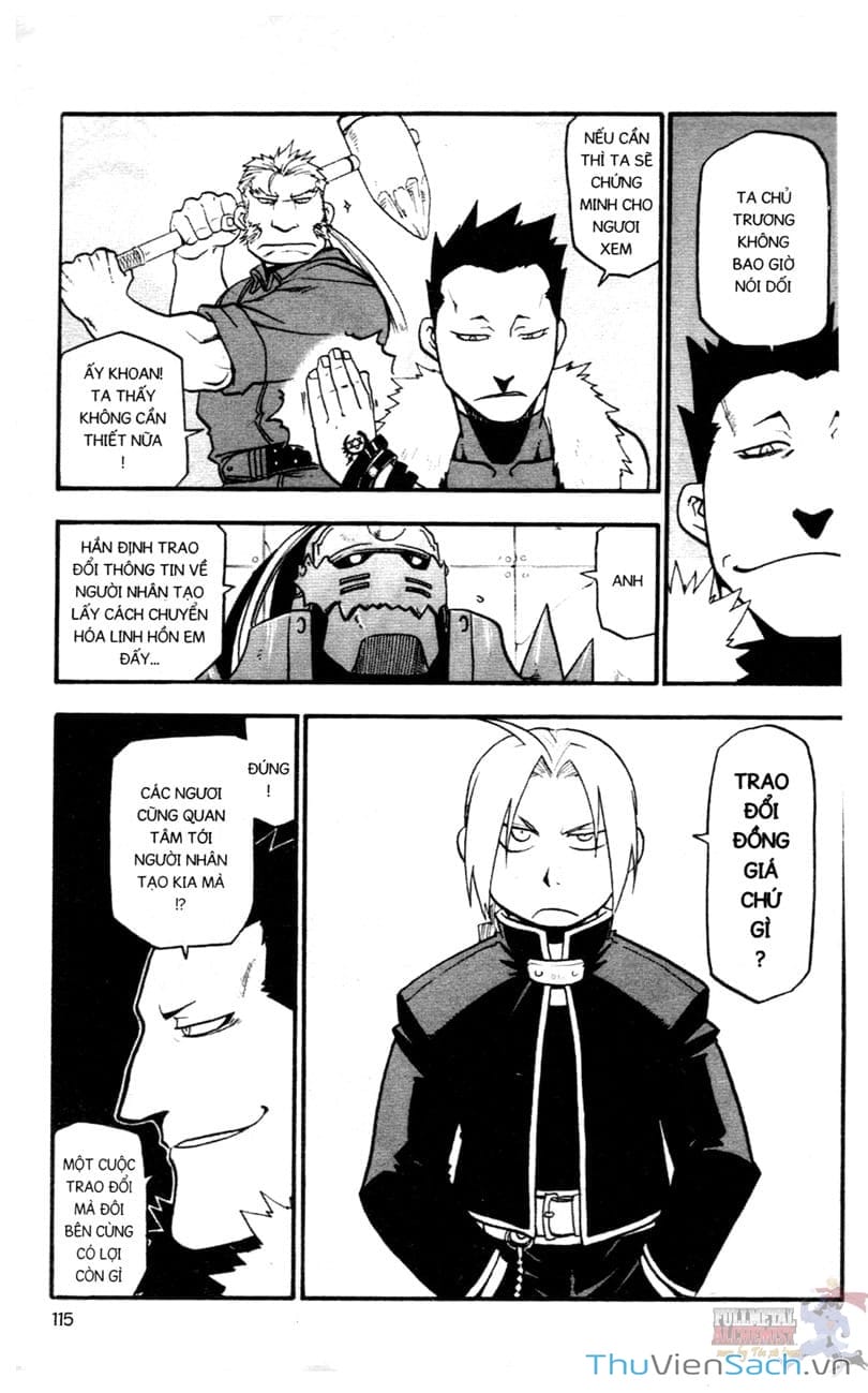 Truyện Tranh Giả Kim Thuật Sư trang 4