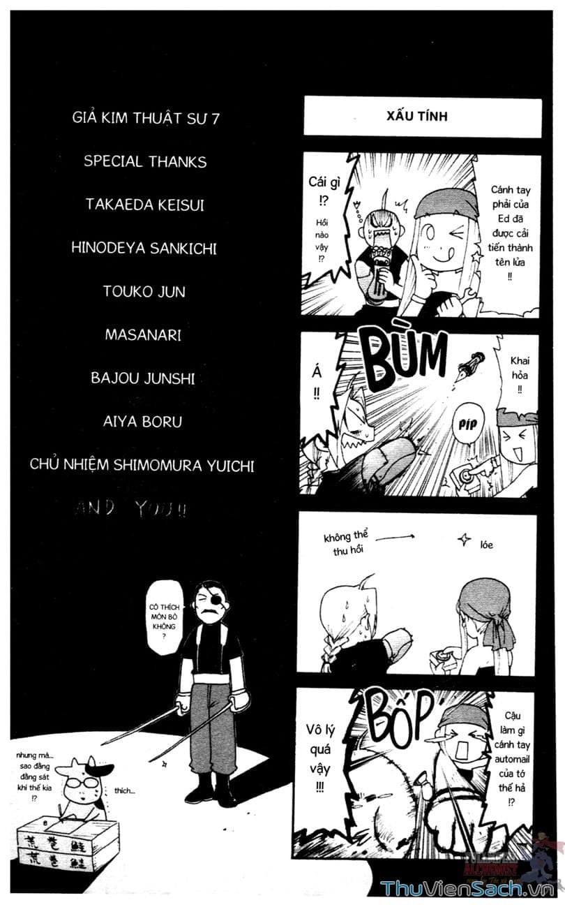 Truyện Tranh Giả Kim Thuật Sư trang 4