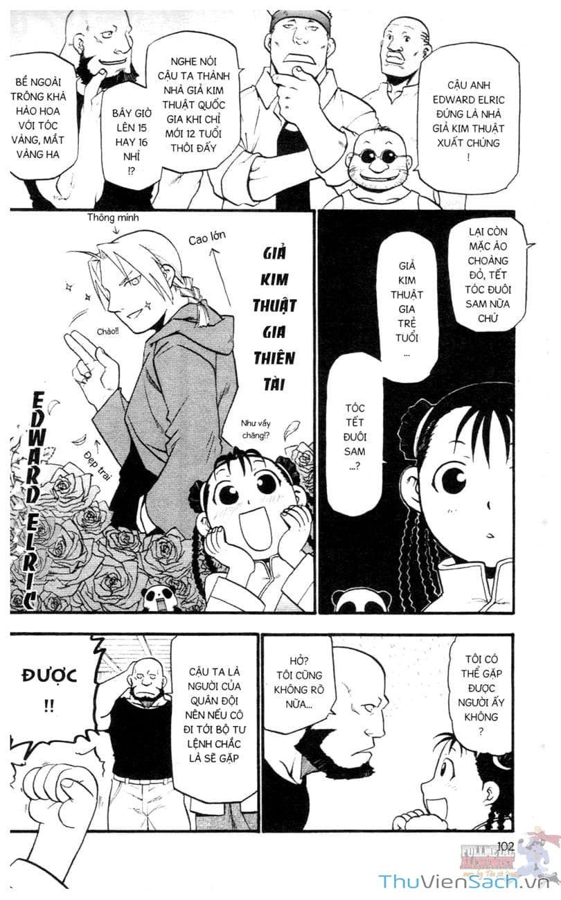 Truyện Tranh Giả Kim Thuật Sư trang 4