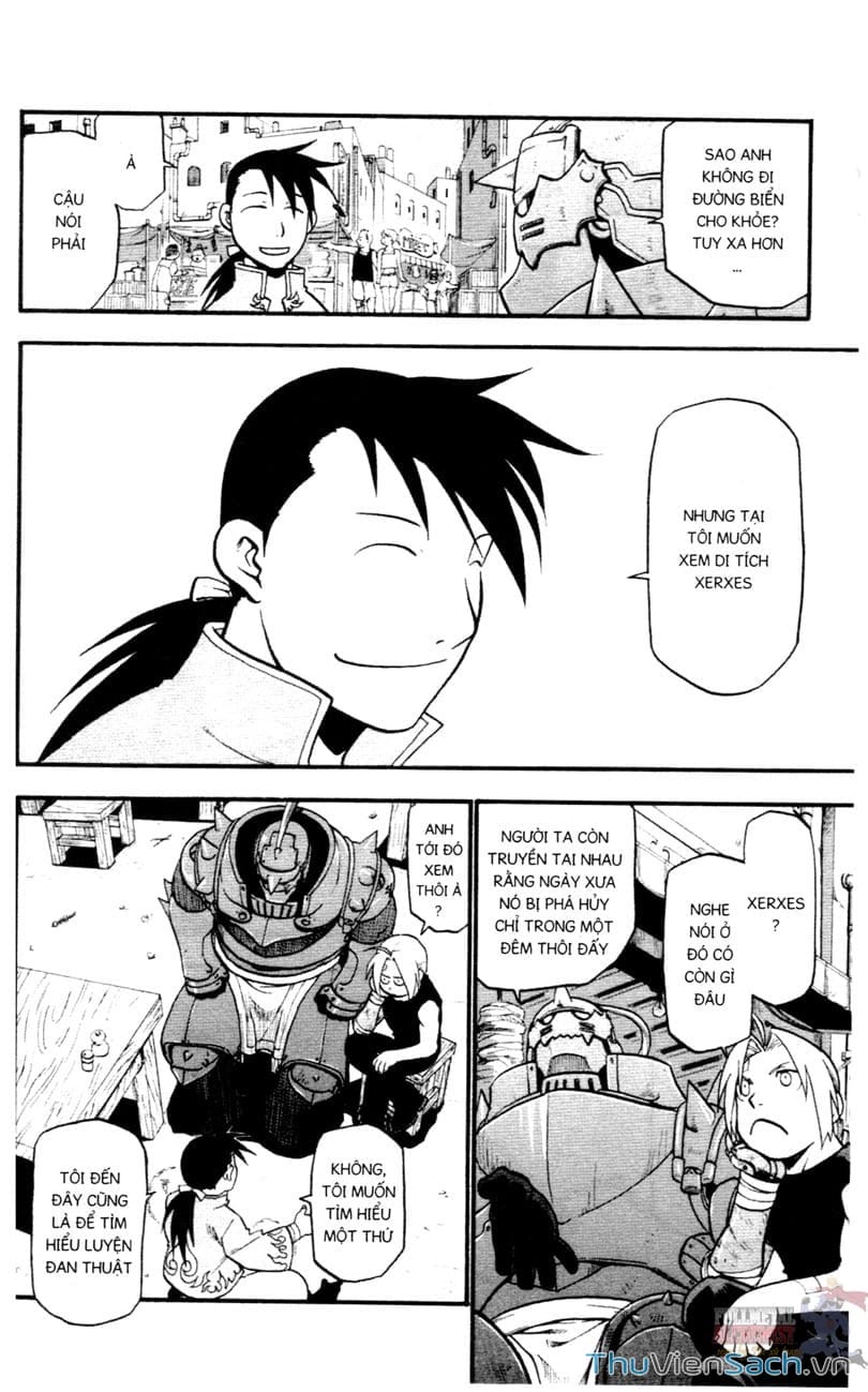 Truyện Tranh Giả Kim Thuật Sư trang 4