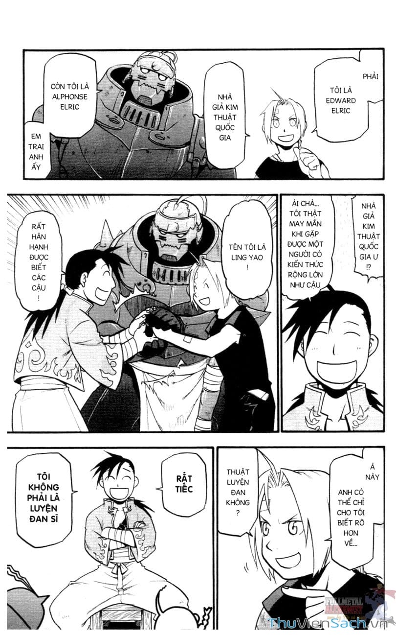 Truyện Tranh Giả Kim Thuật Sư trang 4