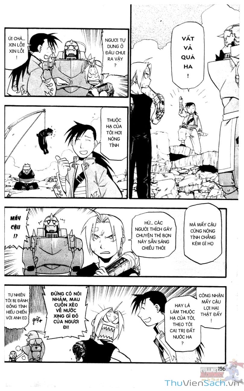 Truyện Tranh Giả Kim Thuật Sư trang 4