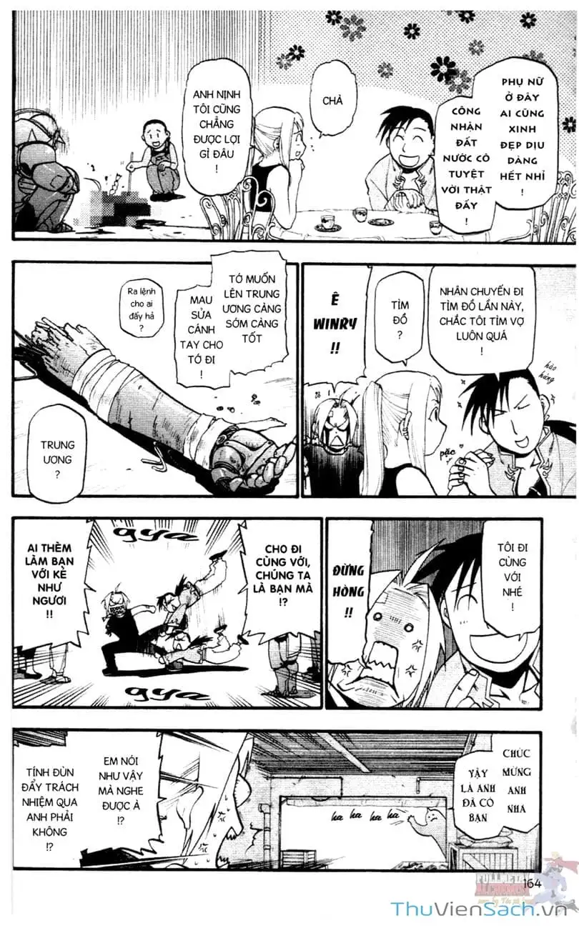 Truyện Tranh Giả Kim Thuật Sư trang 4