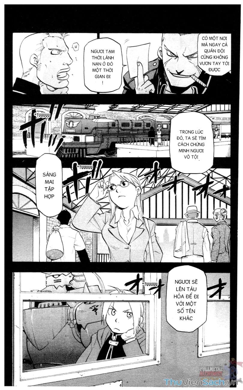 Truyện Tranh Giả Kim Thuật Sư trang 4