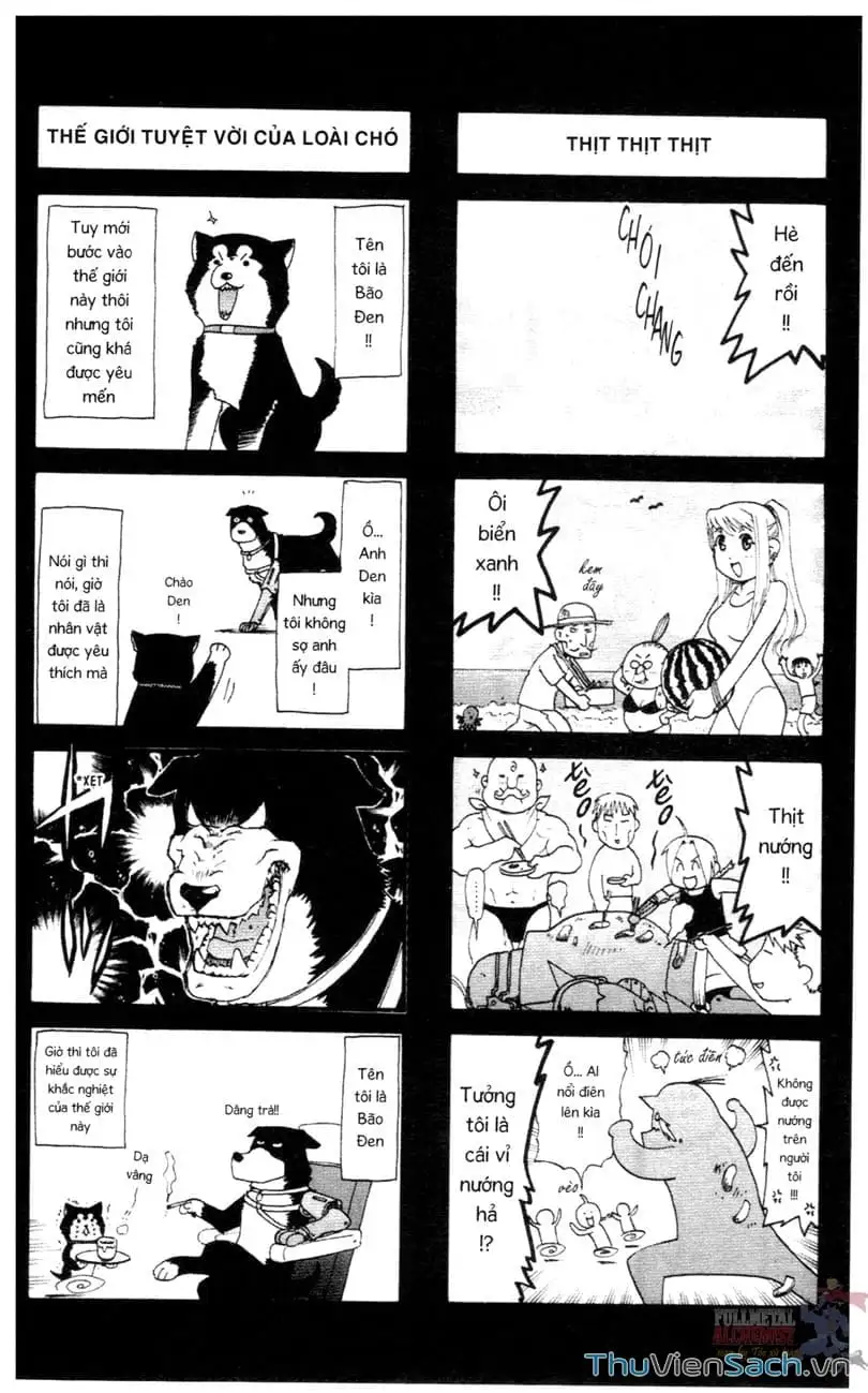 Truyện Tranh Giả Kim Thuật Sư trang 4