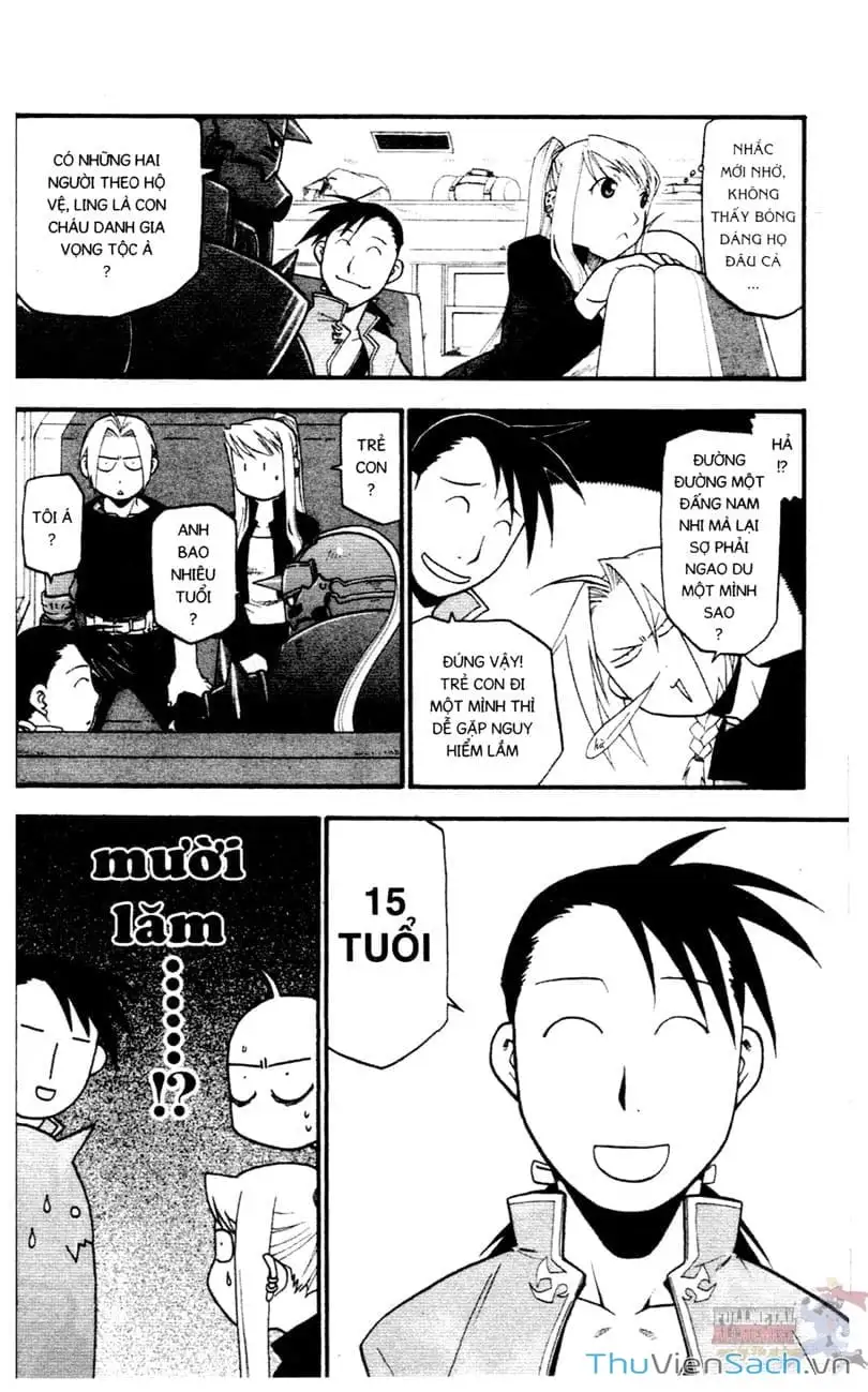 Truyện Tranh Giả Kim Thuật Sư trang 4