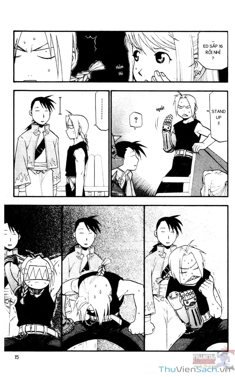 Truyện Tranh Giả Kim Thuật Sư trang 4