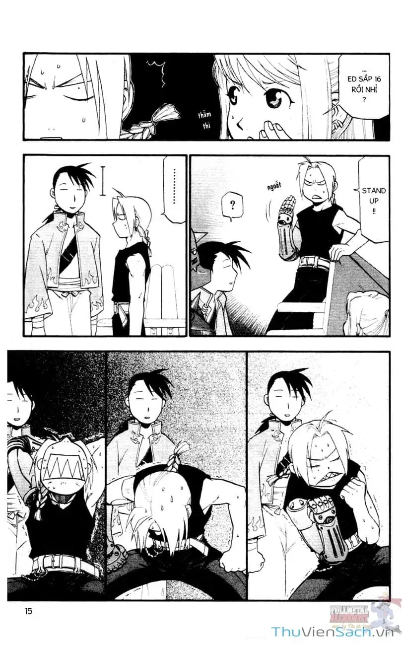 Truyện Tranh Giả Kim Thuật Sư trang 4