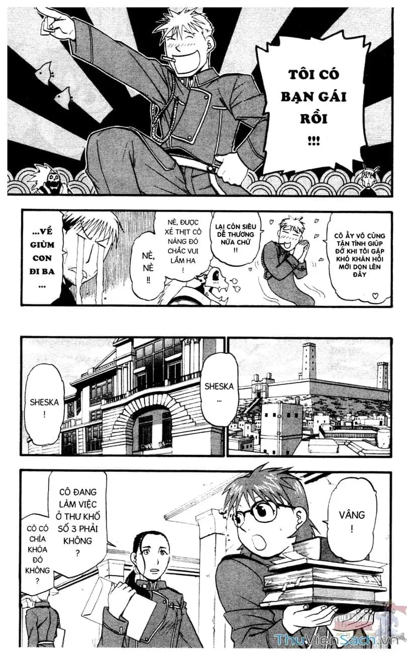 Truyện Tranh Giả Kim Thuật Sư trang 4