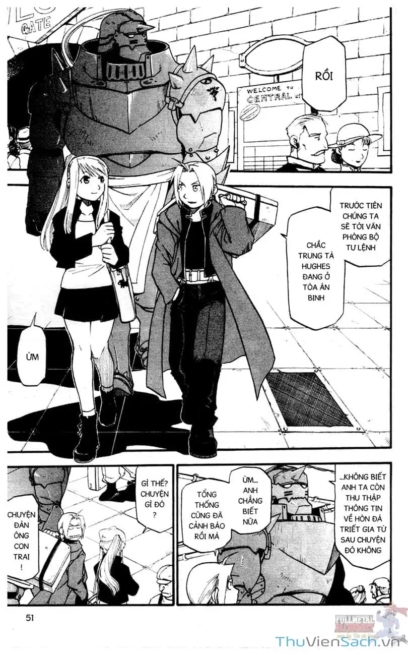 Truyện Tranh Giả Kim Thuật Sư trang 4