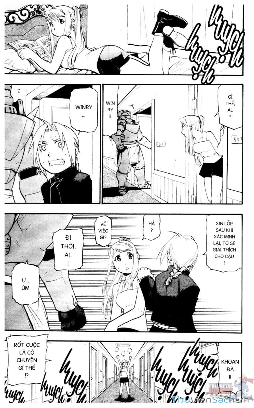 Truyện Tranh Giả Kim Thuật Sư trang 4