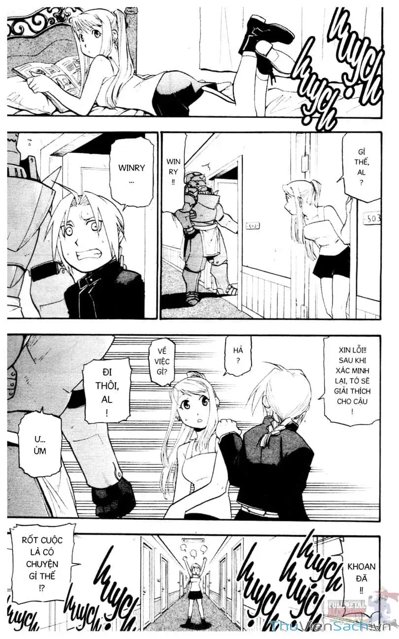 Truyện Tranh Giả Kim Thuật Sư trang 4