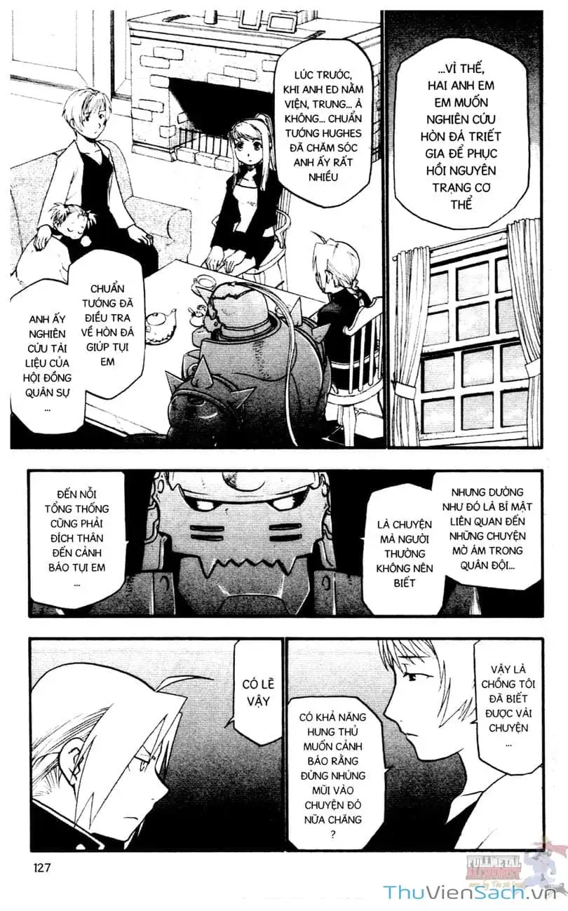 Truyện Tranh Giả Kim Thuật Sư trang 4