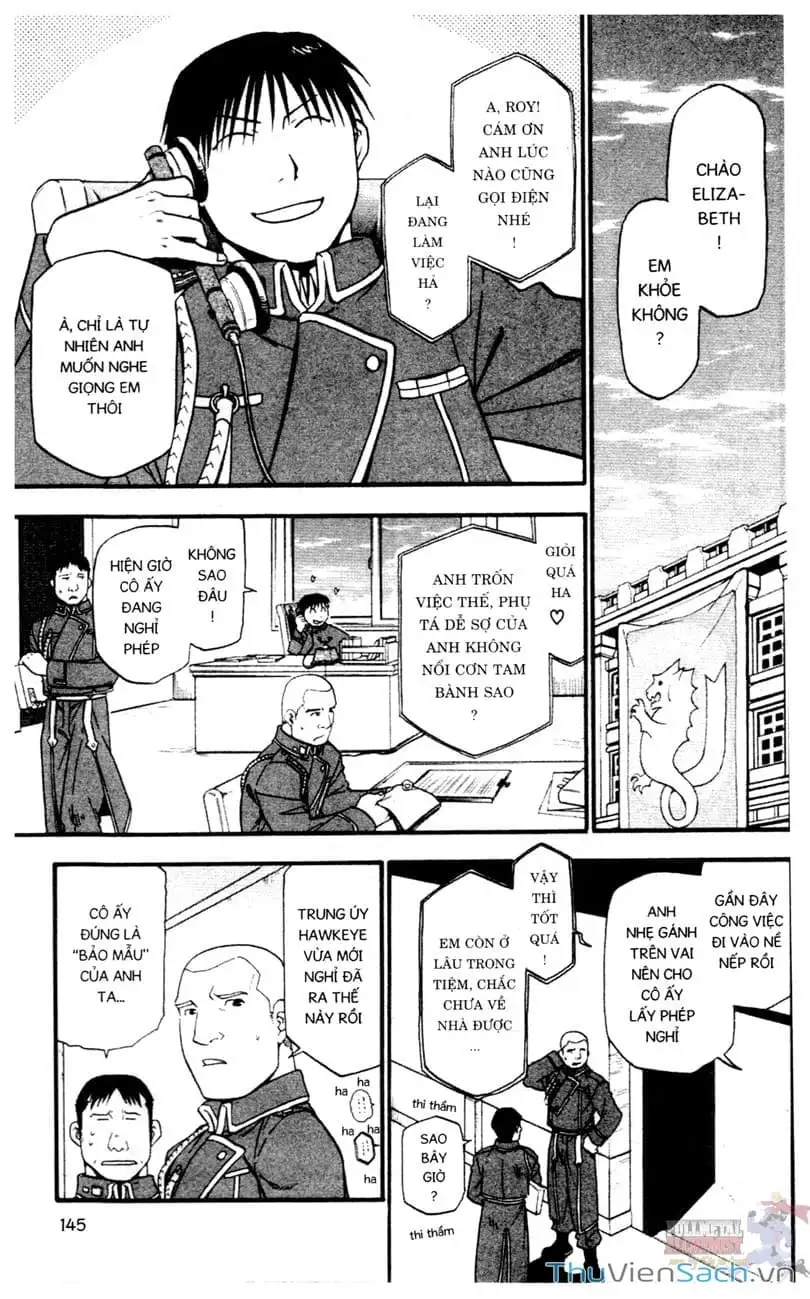 Truyện Tranh Giả Kim Thuật Sư trang 4