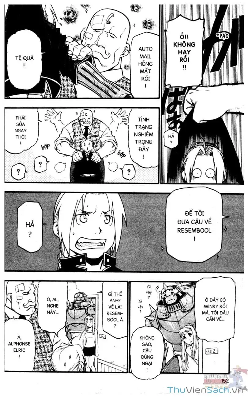 Truyện Tranh Giả Kim Thuật Sư trang 4