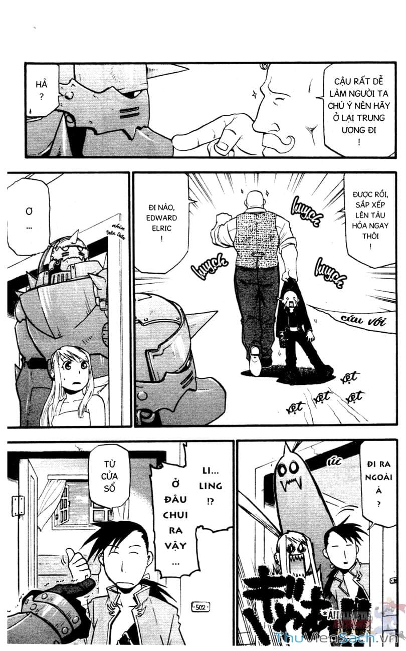 Truyện Tranh Giả Kim Thuật Sư trang 4