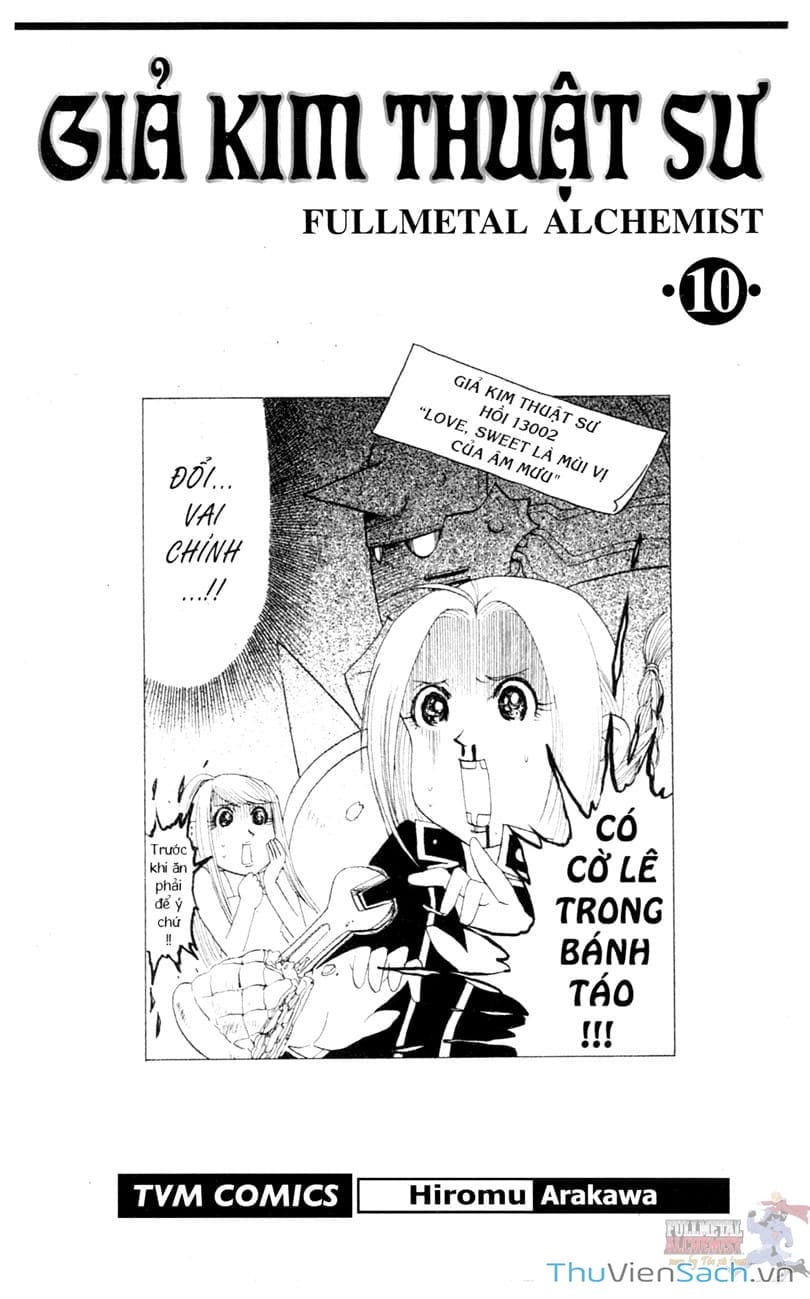 Truyện Tranh Giả Kim Thuật Sư trang 4