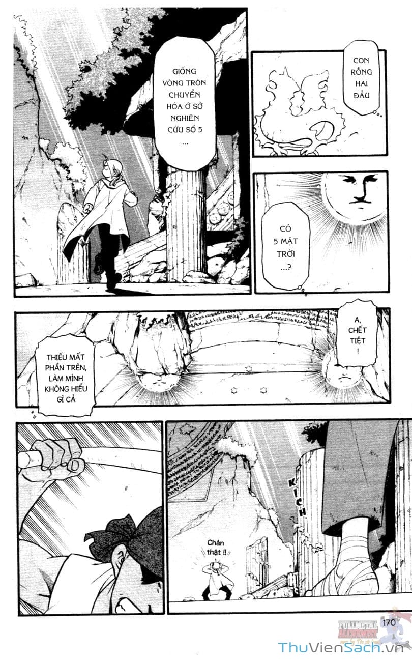 Truyện Tranh Giả Kim Thuật Sư trang 4