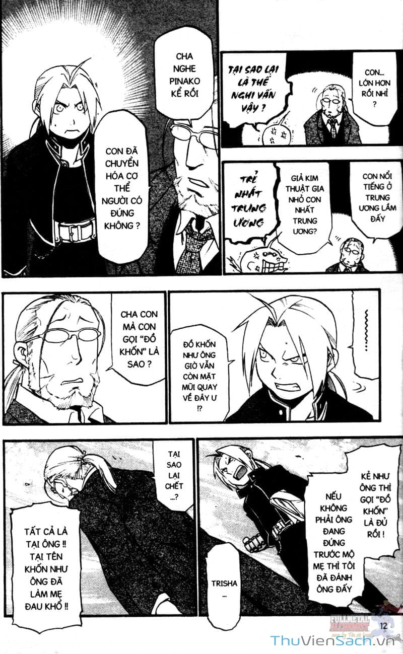 Truyện Tranh Giả Kim Thuật Sư trang 4